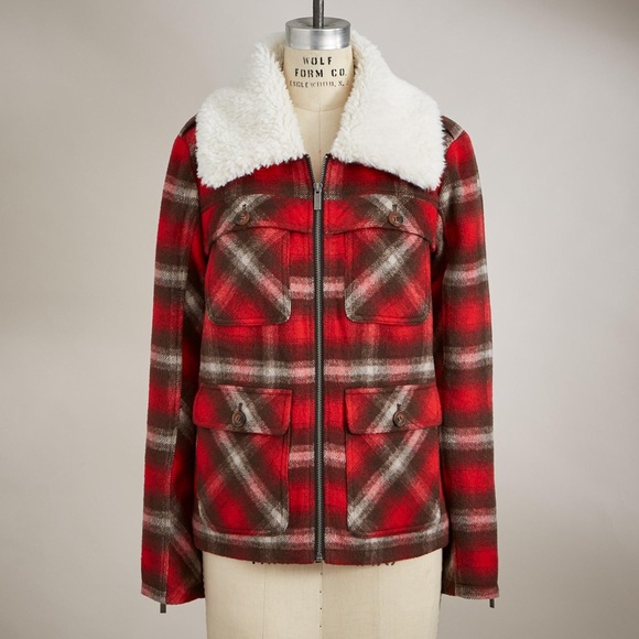 Sundance catalog size S fall wool-blend jacket. EXCELLENT, like-new condition. - Picture 4 of 11